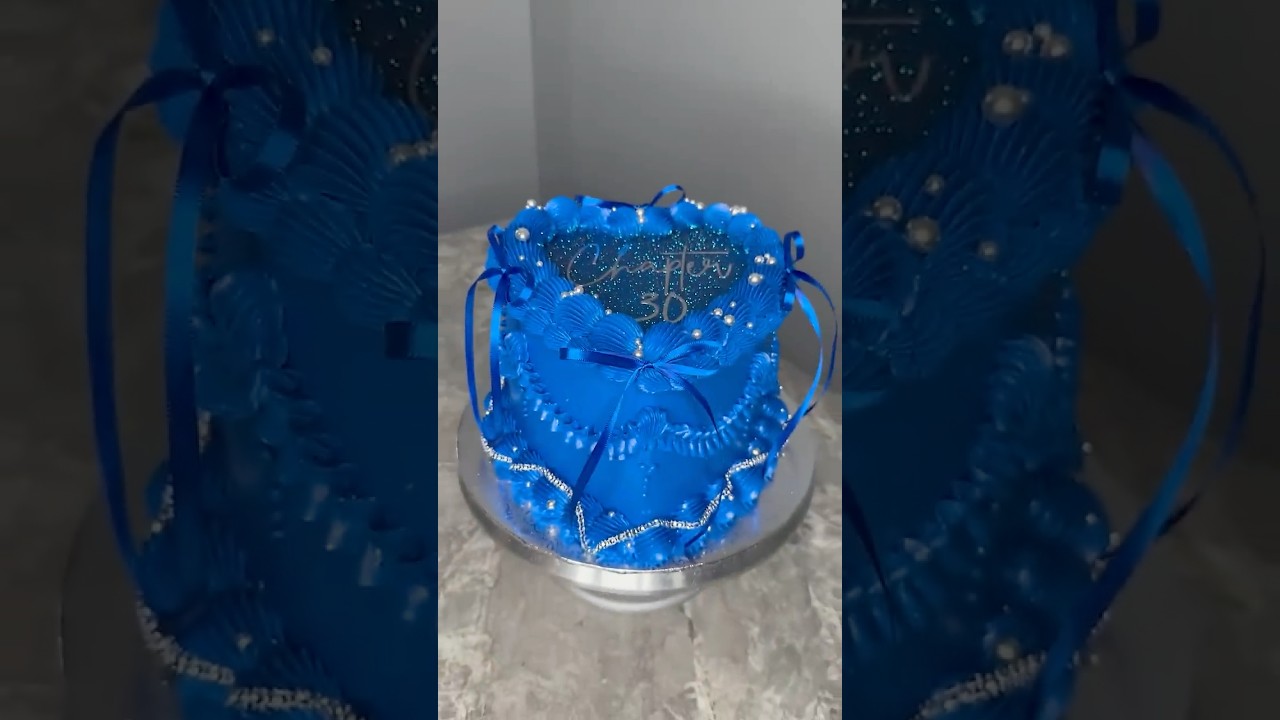 This Cake Is Serving Drama & Glitter. From blank canvas to bold & sparkly. Create this cake with me
