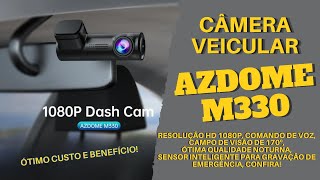Azdome M330 - Câmera Veicular