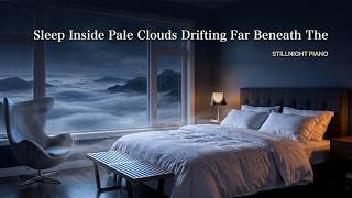 A Bedroom Above the Clouds - Soft Piano and Night Rain for Sleep 〈8 Hours〉 screenshot 5