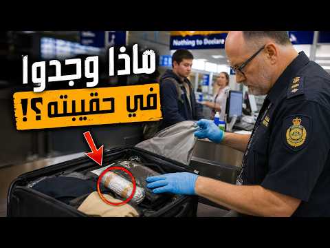 وثائقي امن المطارات | ضابط الحدود شكّ فيه للحظة… وما اكتشفه أثناء التفتيش كان صادمًا!