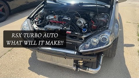 *FINAL RSX TURBO AUTOMATIC BUILD* does it drive??