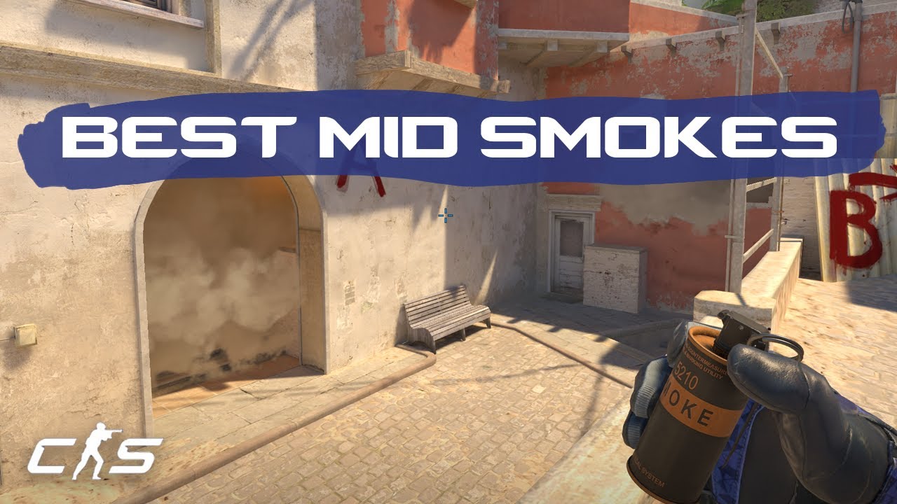 CON ONE WAY SMOKE ON MIRAGE #CS2 #COUNTERSTRIKE