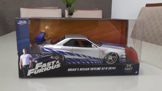 CONSTRUINDO A MELHOR MINIATURA DO VELOZES E FURIOSOS (SKYLINE R34) 