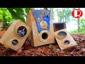 Restoration old broken abandoned mini speaker set japan | abandoned speakers restoration old broken