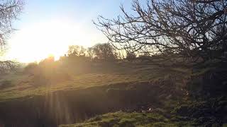 February sun - Yuneec Breeze drone footage, Lincolnshire, UK