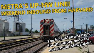 Metra's Union Pacific-Northwest Line - Weekend Train of A Hundred Simultaneous Conversations