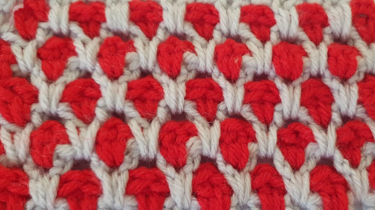 Moroccan tiles crochet stitch baby blankets