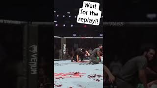 the replay!! #ufc #ufc5  #gaming #games