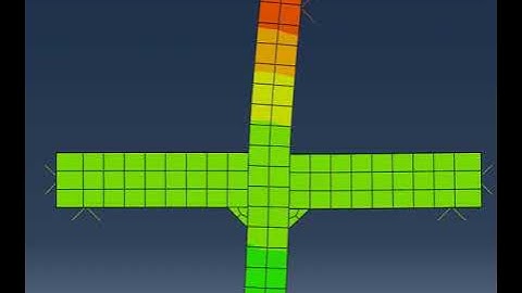 Simulation of Beam-Column Joint with Chamfer using Abaqus Software
