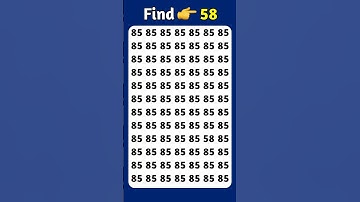 Find The Odd Number 58 #findtheoddnumber #shorts #maths #riddle #puzzle #viral #viralshorts #quiz