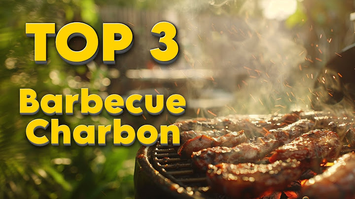 TOP 3 : Meilleur Barbecue Charbon 2025