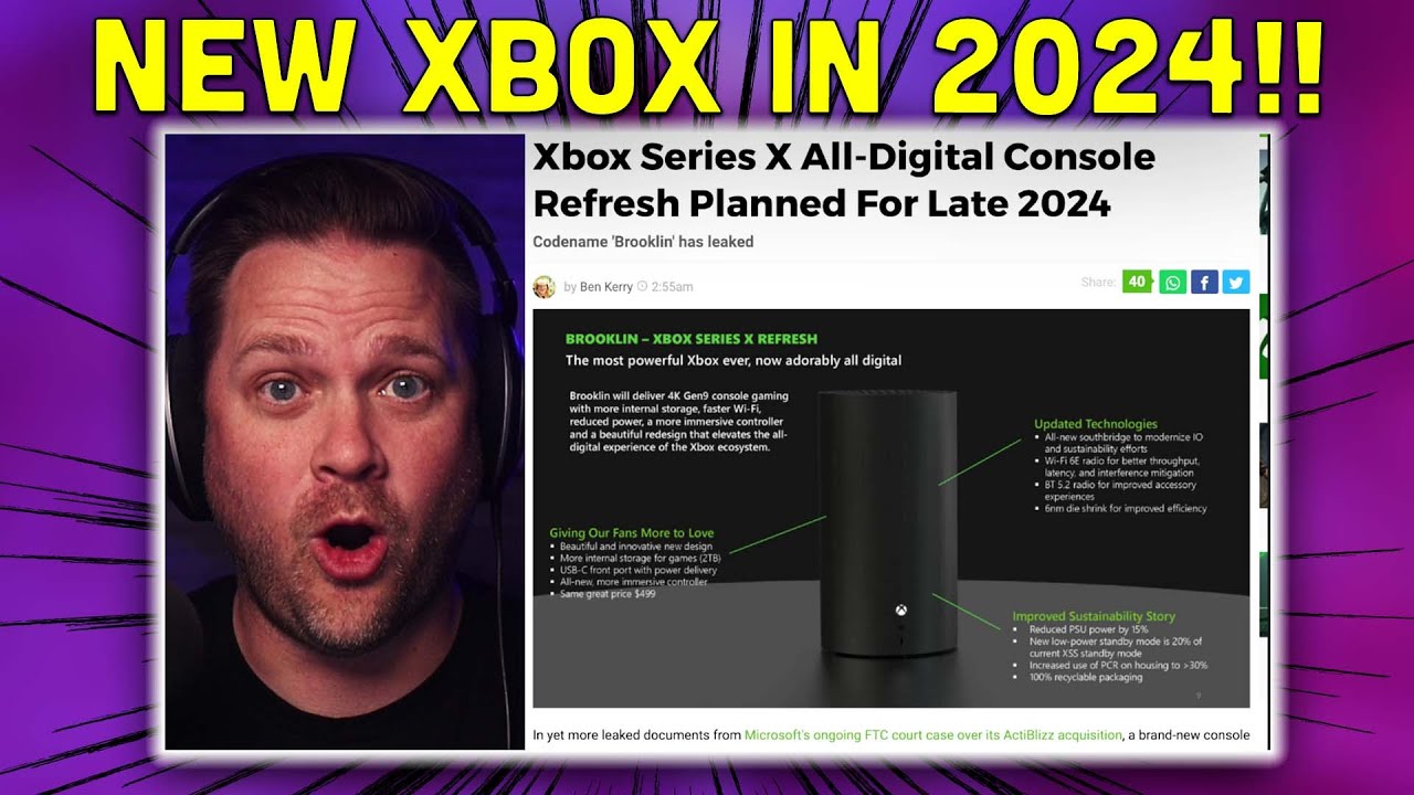 Huge leak reveals Microsoft will launch an all-digital Xbox Series X and  new gyro controller