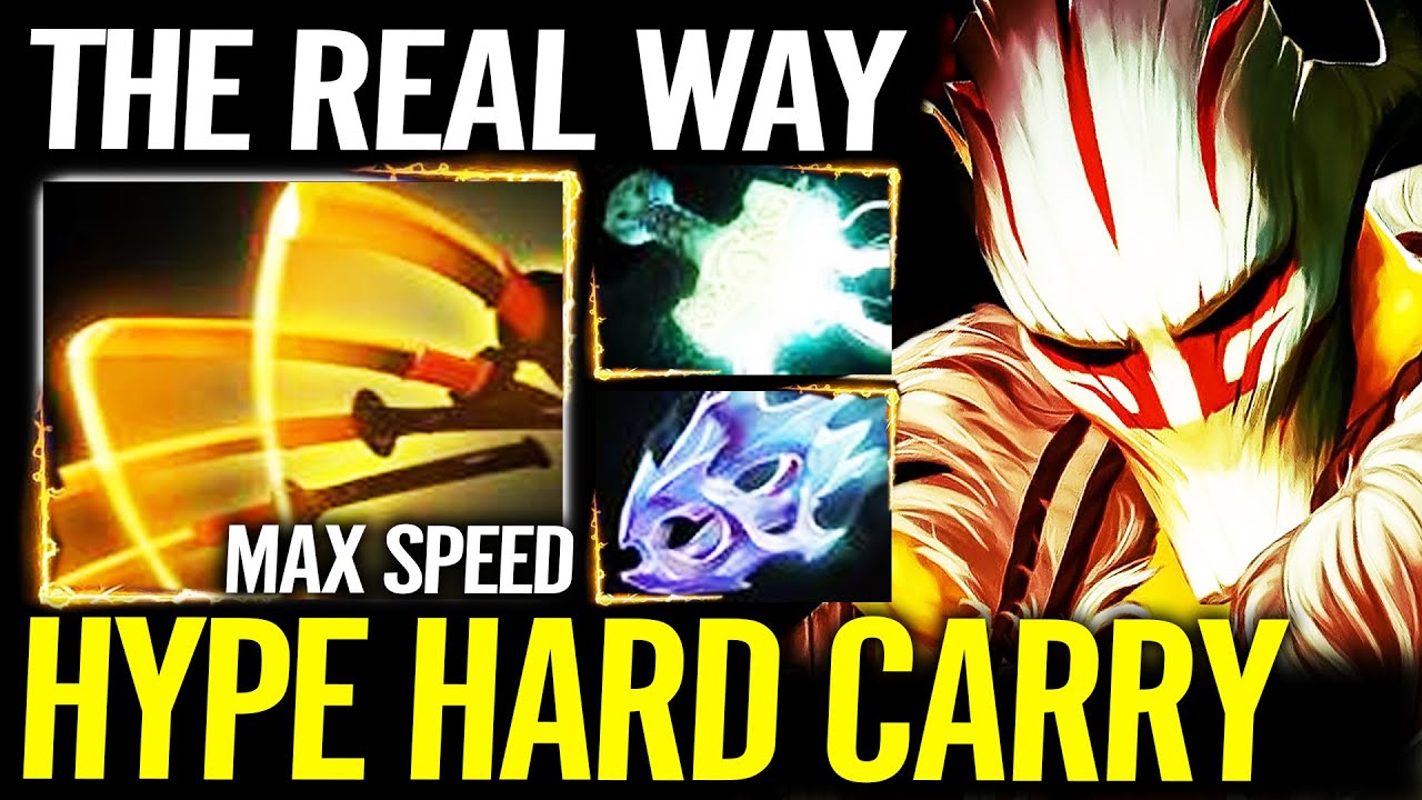 Juggernaut Mjollnir + Moon Shard - One Omnislash One Kill with Full Attack Speed Build Dota 2