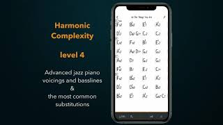 How the Harmonic Complexity Slider works - Genius Jamtracks for iOS screenshot 5