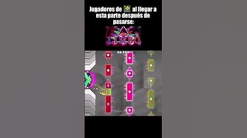 No recordaba que Geometrical Dominator fuera tan difícil 💀 #shorts #geometrydash #youtubeshorts