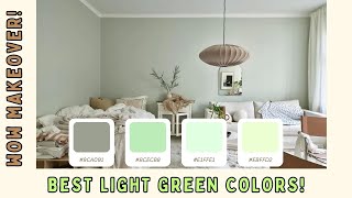 10 Best Light Green Paint Colors to Inspire Your Next Room Makeover