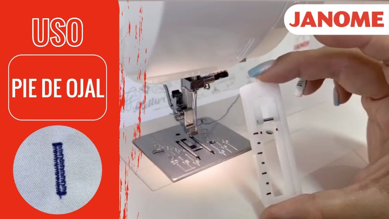 Pie de Ojal en 4 pasos: Tutorial