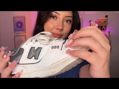 ASMR up-close shoe tapping 🤍