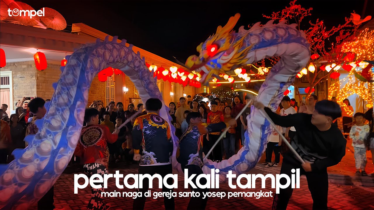 Pertama Kali Tampil Main Naga | VLOG #2 | TOMPEL BERBULU