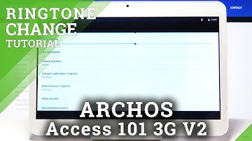 How to Change Ringtone in ARCHOS Access 101 3G V2 – Set Up New Ringtone