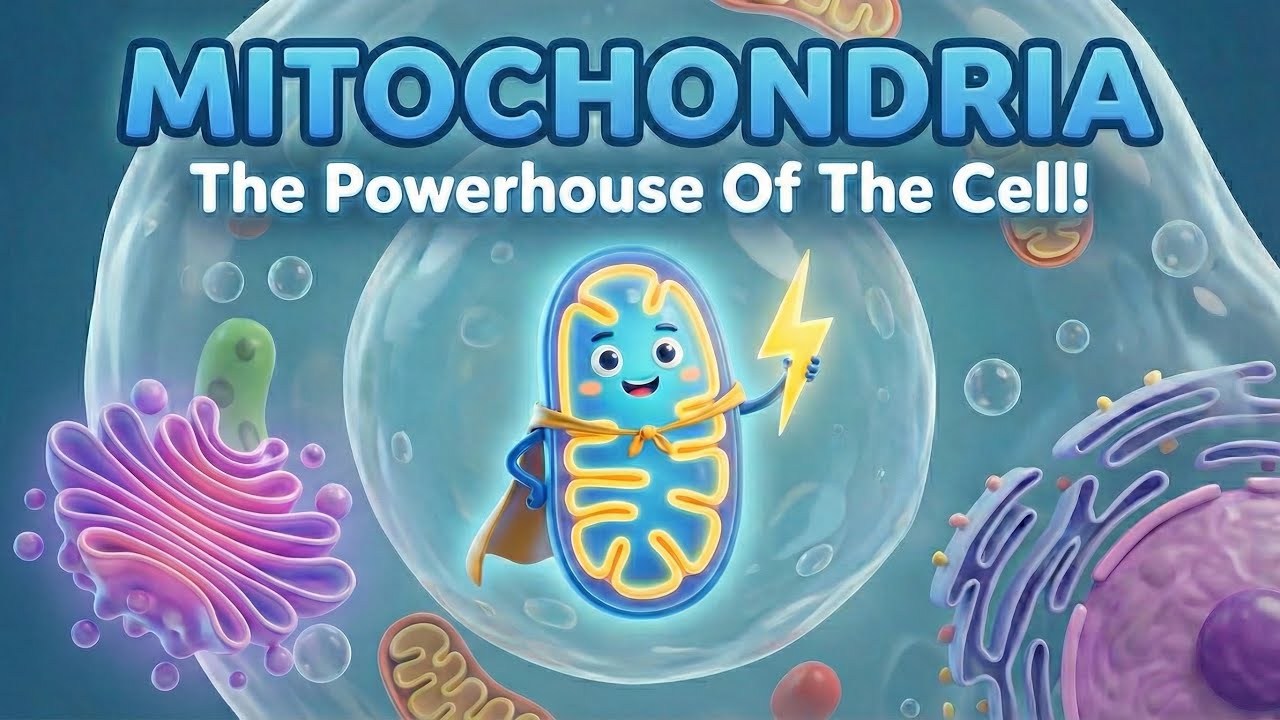 What is Mitochondria? ⚡ The Powerhouse of the Cell Explained! - YouTube