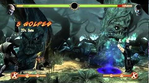 MK9 - Noob Saibot Combo Variable Opportunity Reset 55% 1 Bars