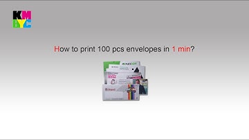 KMBYC Digital Color Single Pass Printer for Envelope