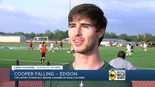 Player of the Week--Cooper Falling--Edison by KJRH -TV | Tulsa | Channel 2 34 views 2 days ago 1 minute, 42 seconds