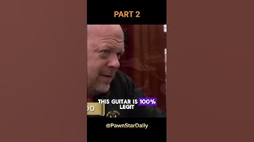 Sammy Moseley Prototype Guitar Part 2 #shorts #pawnstars