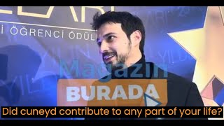 Mert Yazıcıoğlu Most Admired Male Tv Actor Award Interview Eng Sub