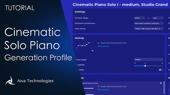 How to Create a Cinematic Solo Piano Generation Pr...