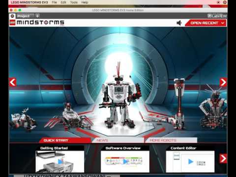 LEGO ev3 import bloków programowych