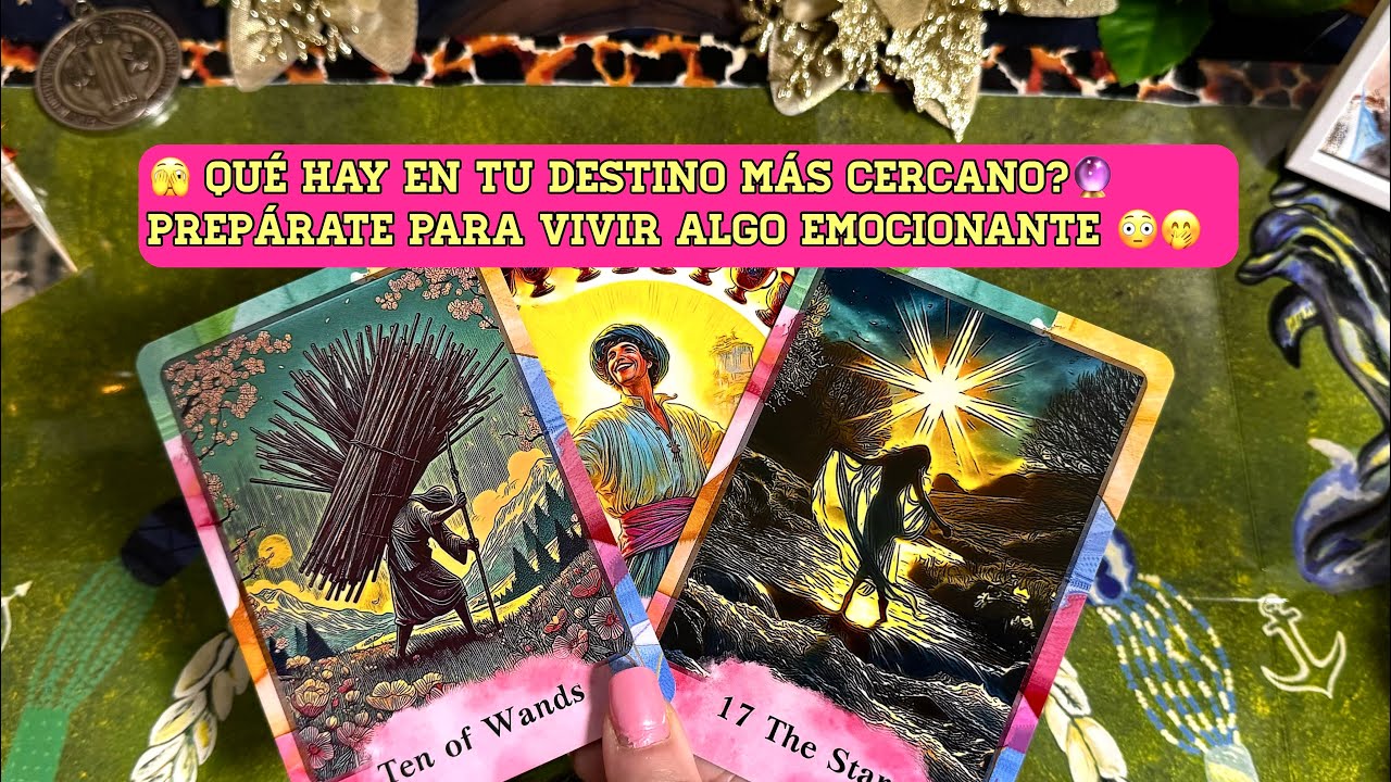 🤭 QUE HAY EN TU DESTINO MÁS CERCANO?🫣🔮🙏 Tarot atemporal 🪐interactivo🎴 ...