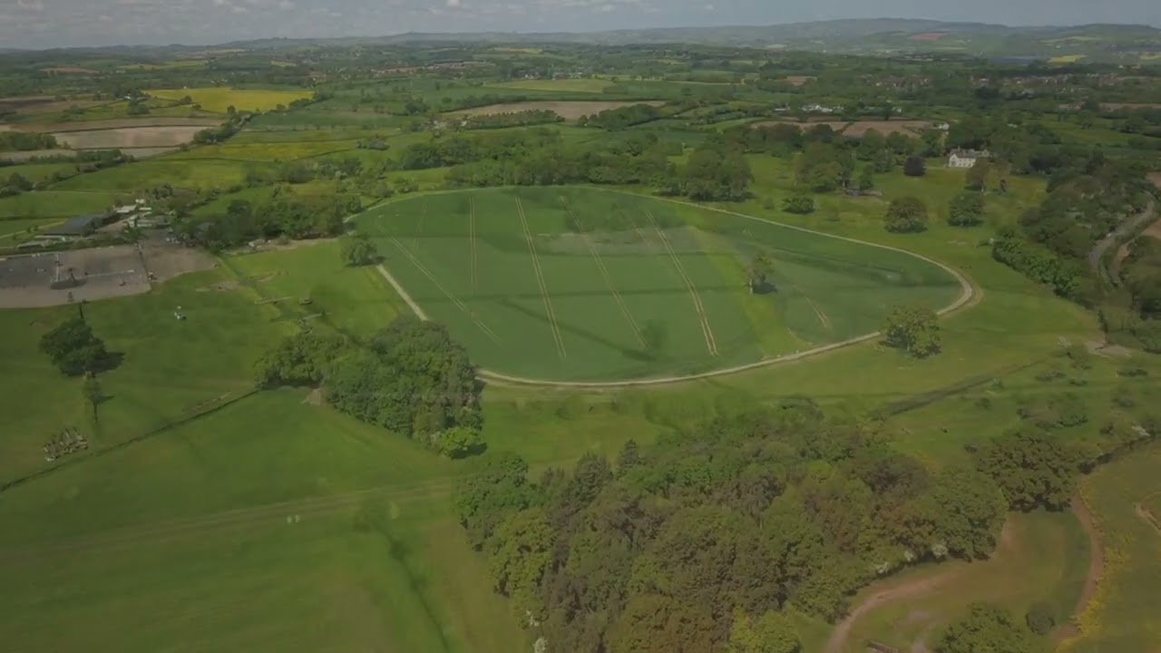 Drone footage around Norton Fitzwarren, Somerset | 