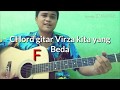 Cover dan Kunci gitar (Chord) Virza kita yang beda Download MP3