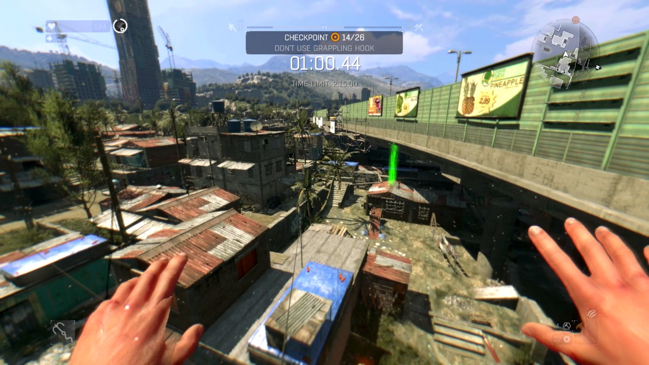 dying light parkour first assignment