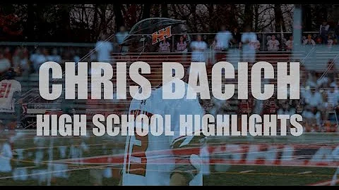 Chris Bacich - High School Lacrosse Highlights - University of Tampa Commit