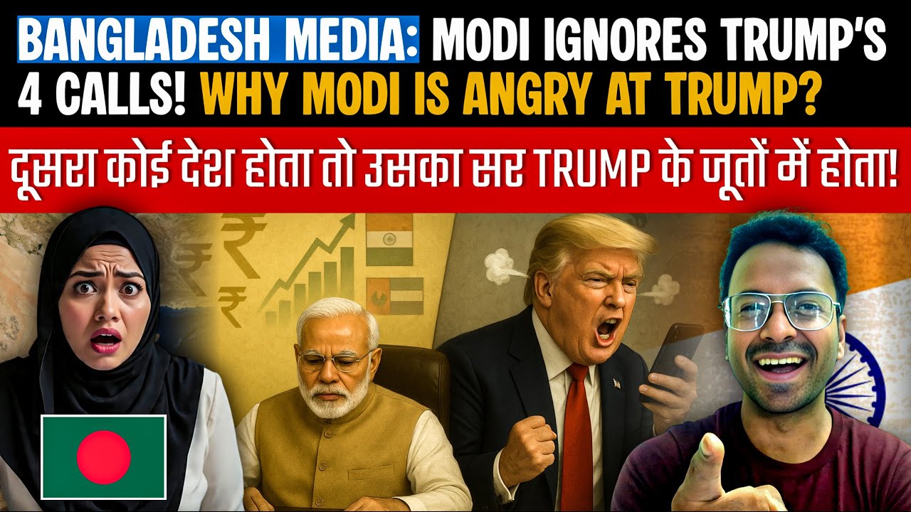 Angry Modi Graphics BANGLADESH MEDIA: MODI IGNORES TRUMP'S 4 CALLS । WHY MODI IS ANGRY AT ...