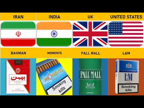 Cigarette Brands From Different Countries Part 1