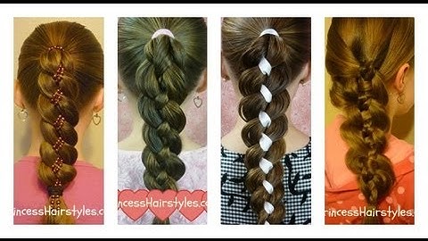 How To Four (4) Strand Braid Tutorial