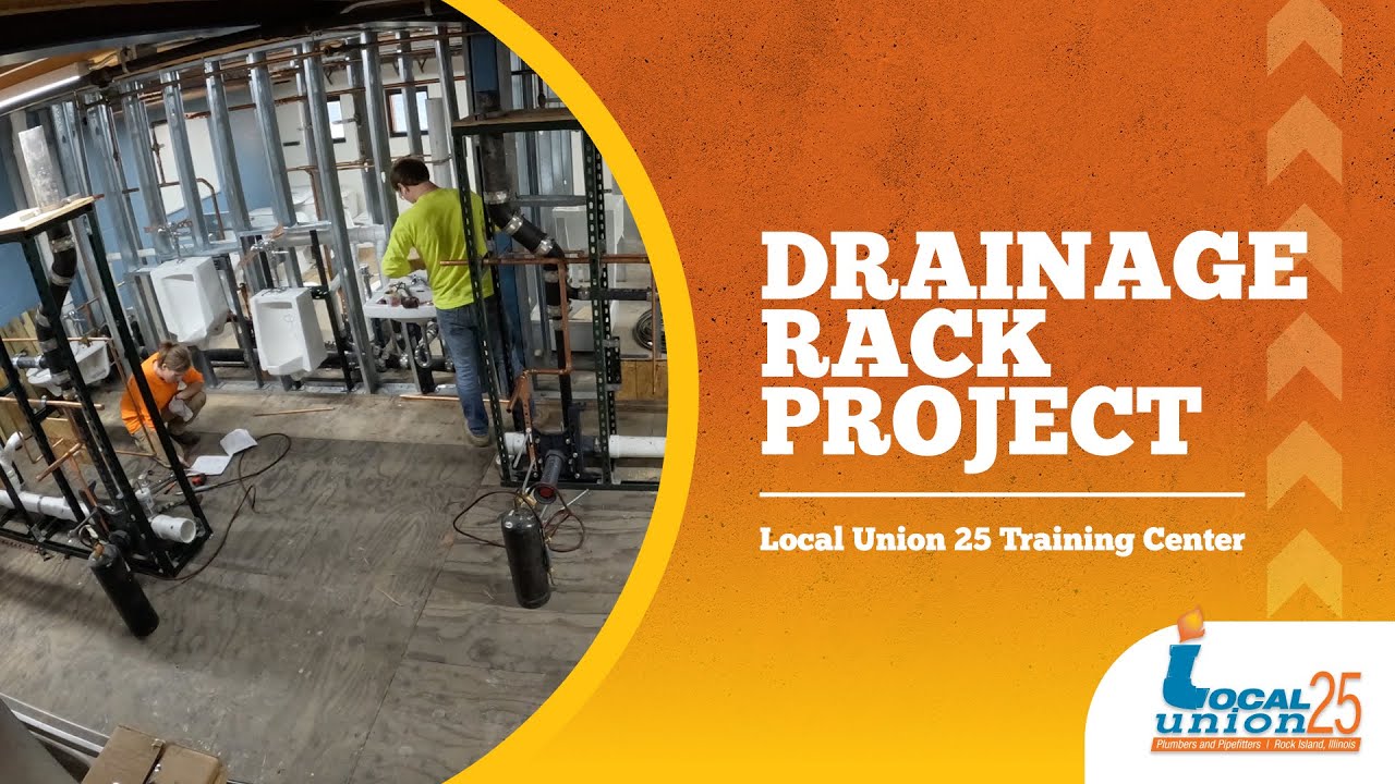 Loading Rack Ribbon Drain Drainage Rack Project - YouTube