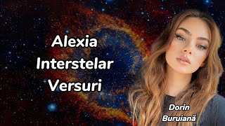 Video thumbnail of "Alexia - Interstelar (Versuri/Lyrics Video)"