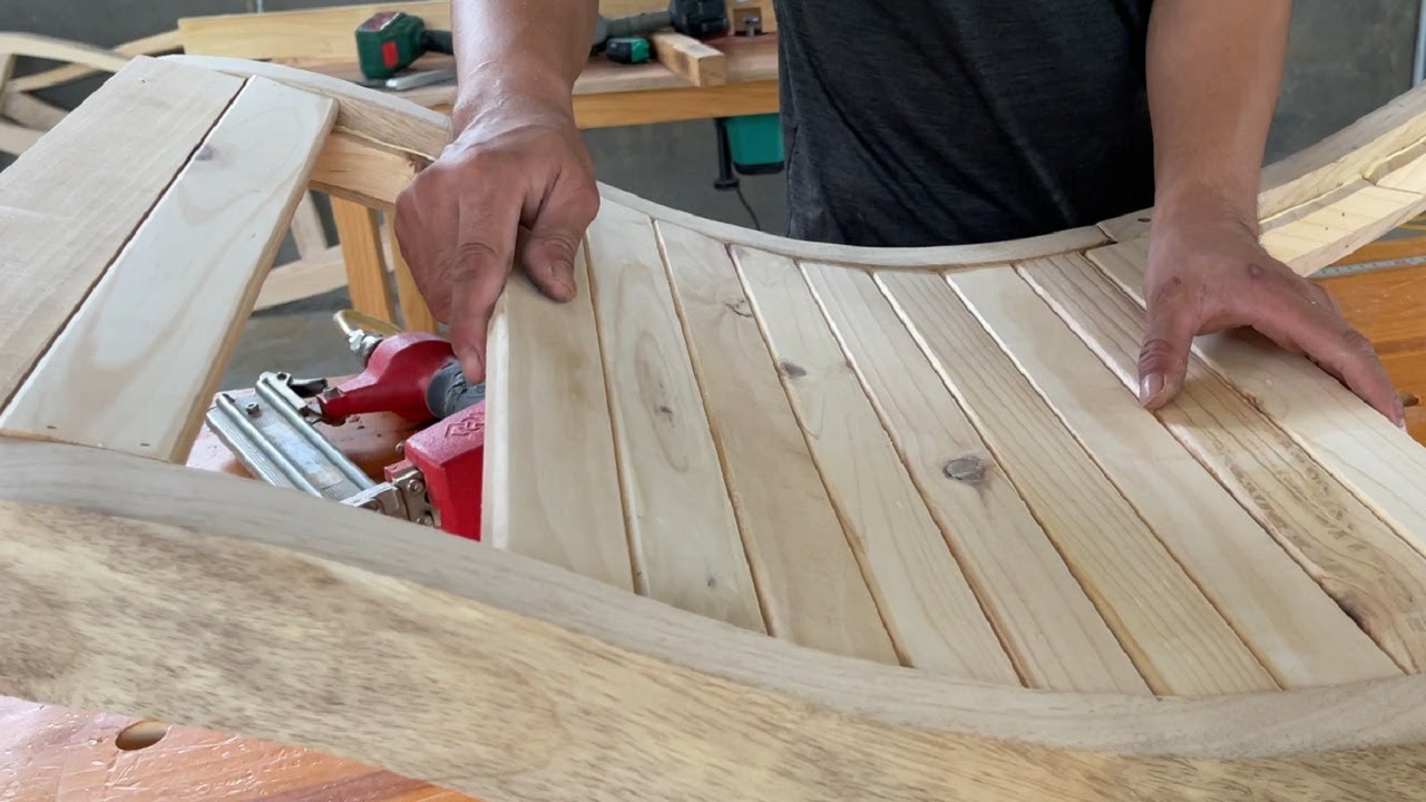 Crafting Cheap Wooden Furniture // How To Make The Simplest Wooden