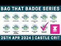 Bag that badge  castle crit  zwift run channel