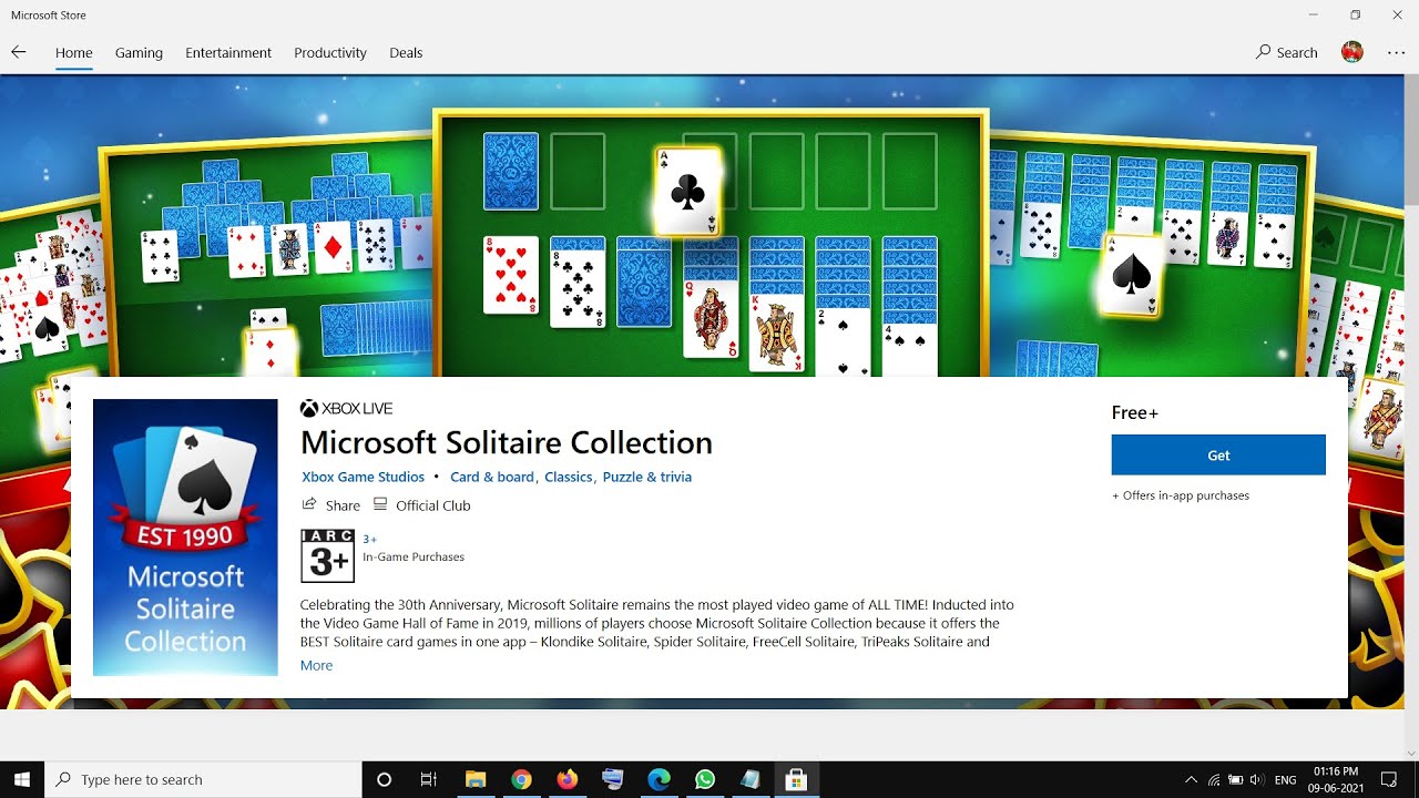 Get Klondike Solitaire Free - Microsoft Store