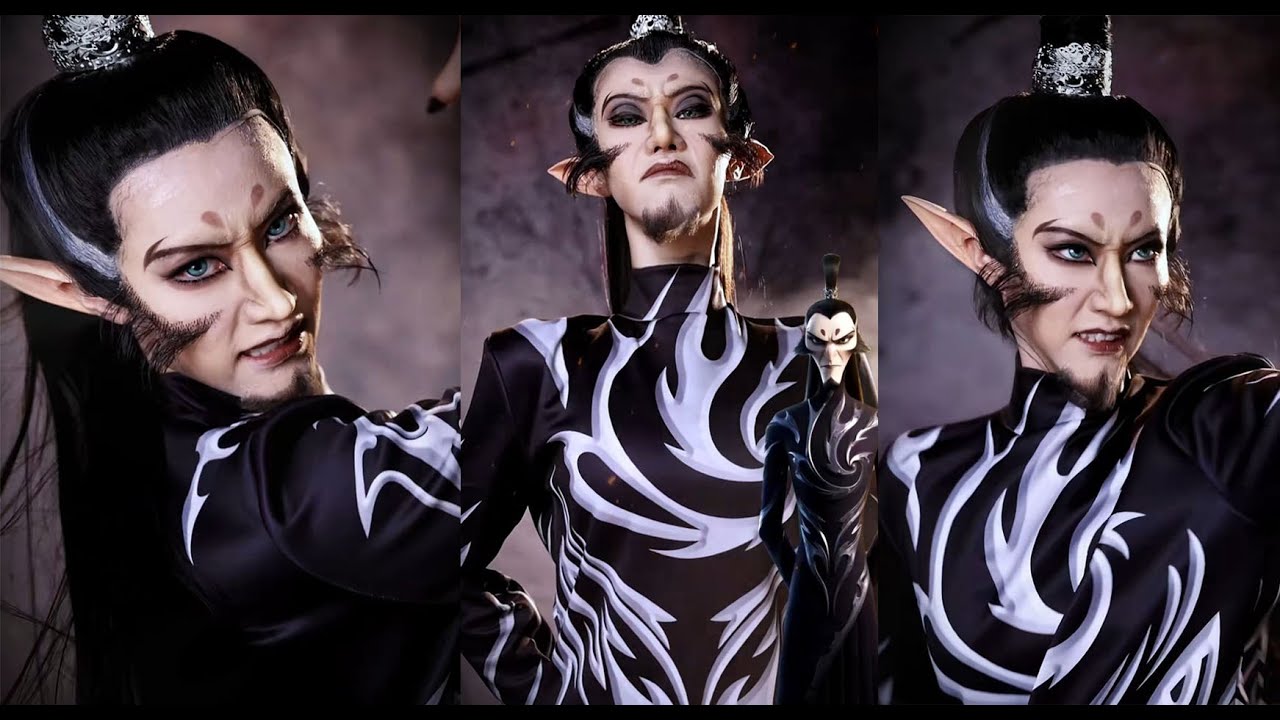 畢竟這衣服也做出來了，那麽今天咱們要挑戰的是孫小豹#makeup #makeuptutorial #美妝教學 #挑战100个反派角色 #仿妆