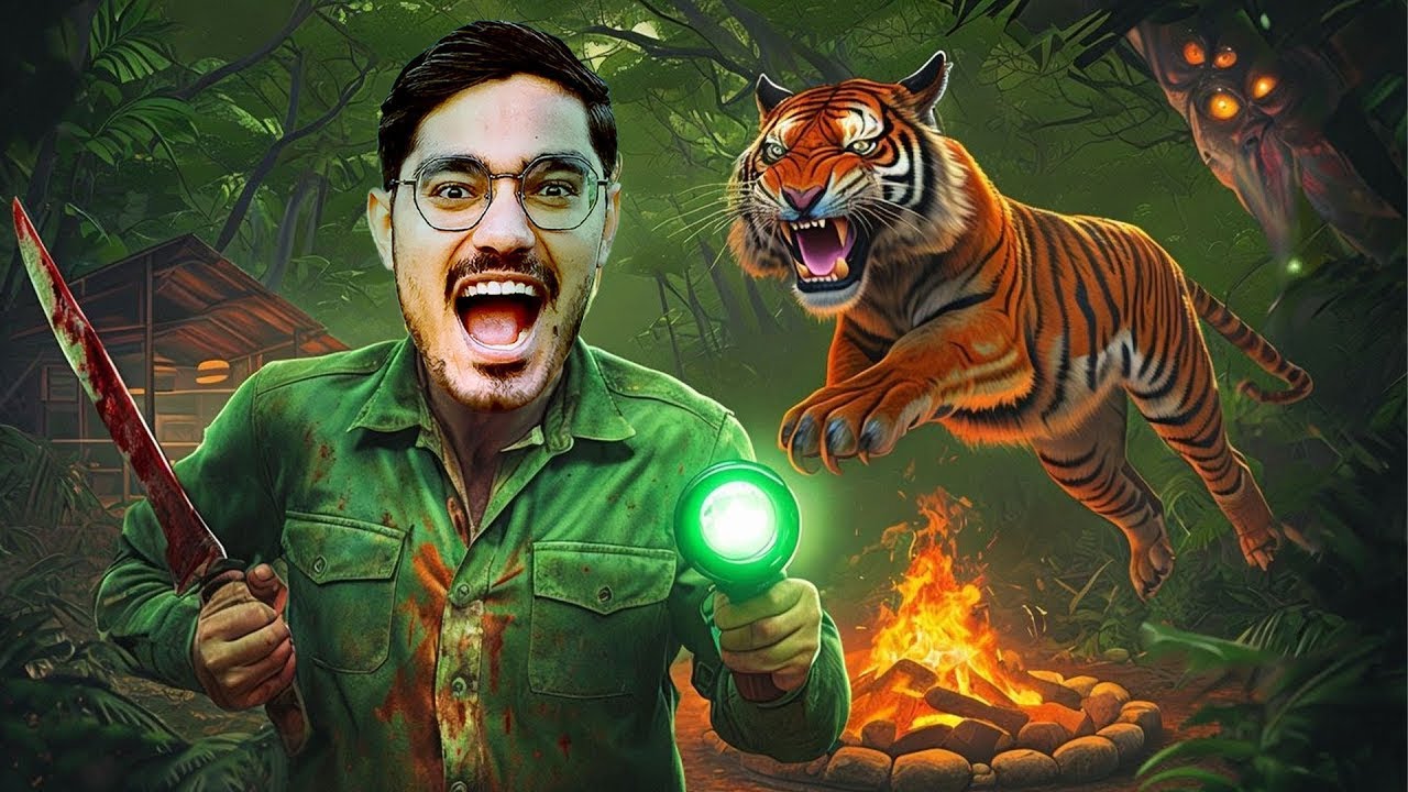 24 Hours In Jungle Challenge Will I Survive - YouTube