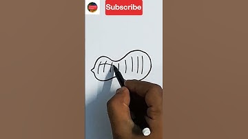 Draw a simple nut using these simple steps #shorts #ashortaday Canvassing Passion