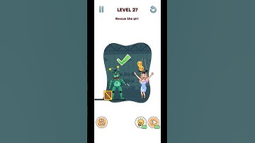 Delete Story DOP 💡 [Delete One Part] level 27 #shorts #android #trending #dop #gameplay #games