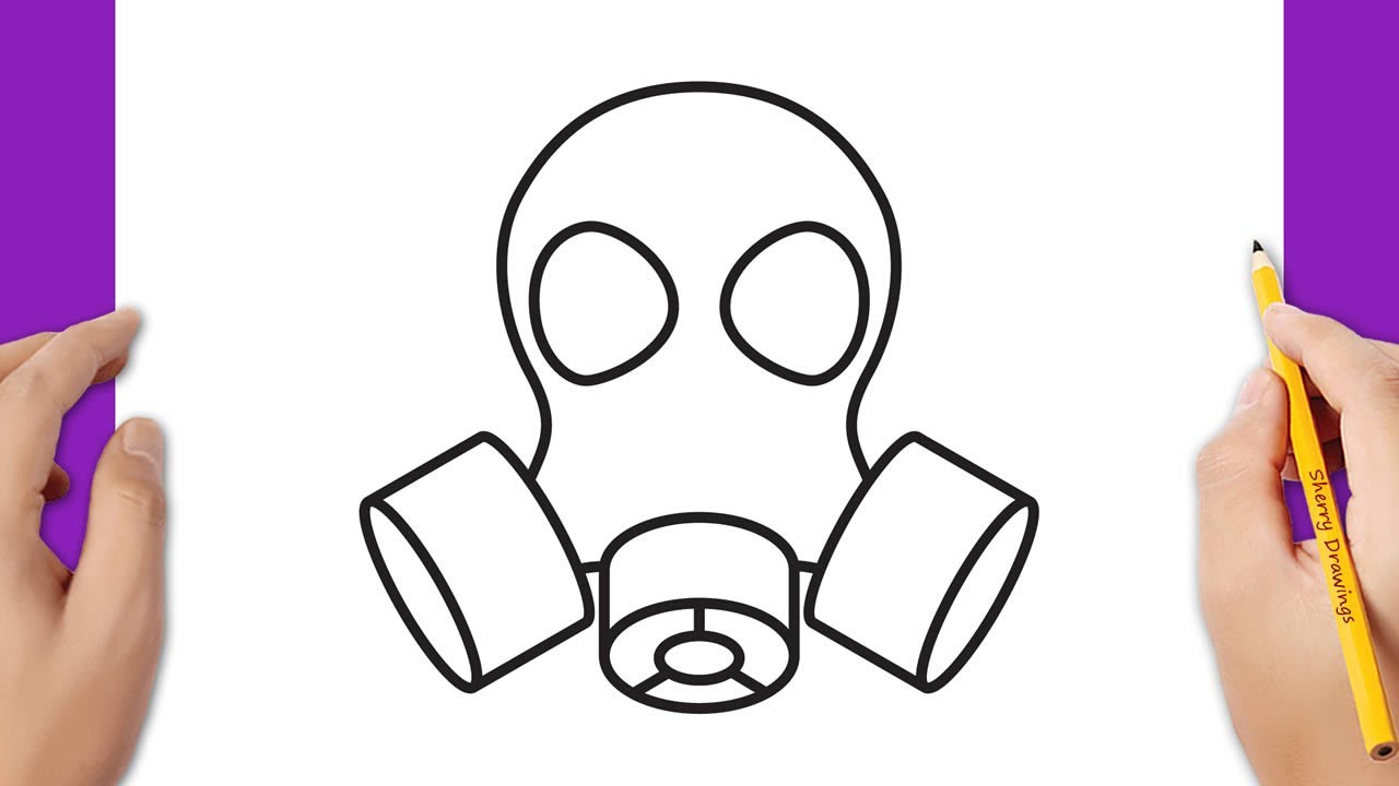 Premium Vector  Detailed graphic human skull with gas mask  Skull art  drawing Gas mask art Skull art